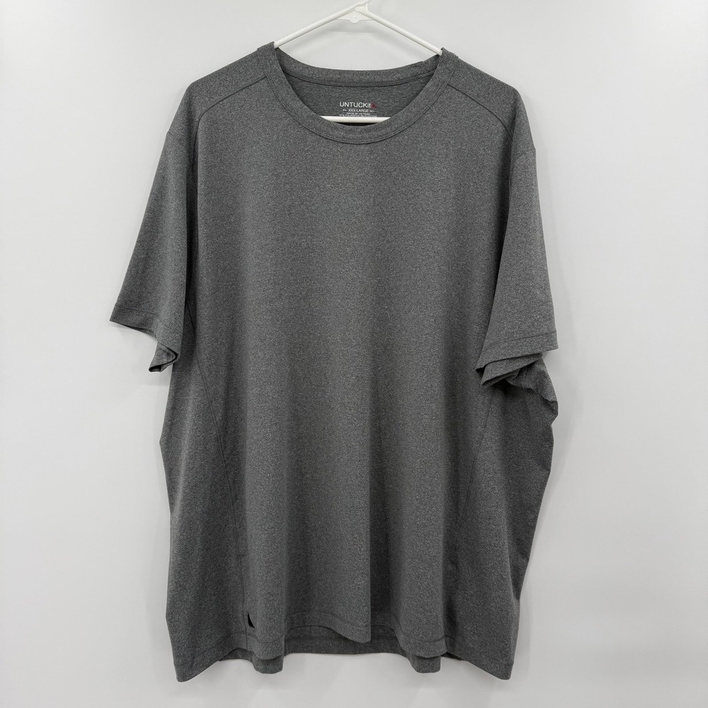 Men's UNTUCKIT‎ performance tshirt gray size xxxl under layer